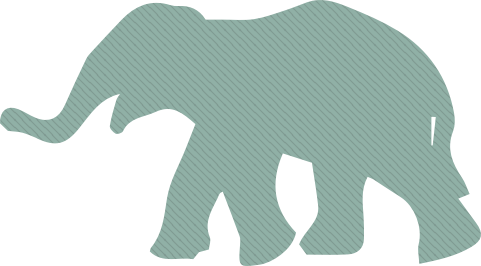 Elephant silhouette